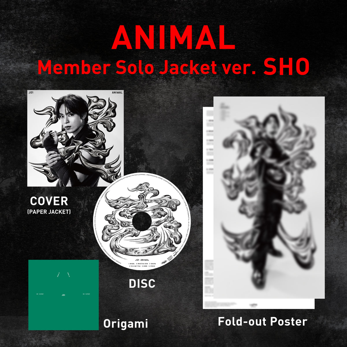 ANIMAL - Member Solo Jacket ver. SHO