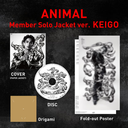 ANIMAL - Member Solo Jacket ver. KEIGO