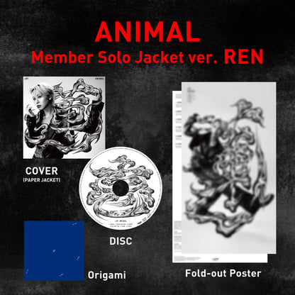 ANIMAL - Member Solo Jacket ver. REN