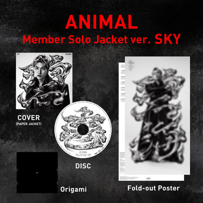 ANIMAL - Member Solo Jacket ver. SKY