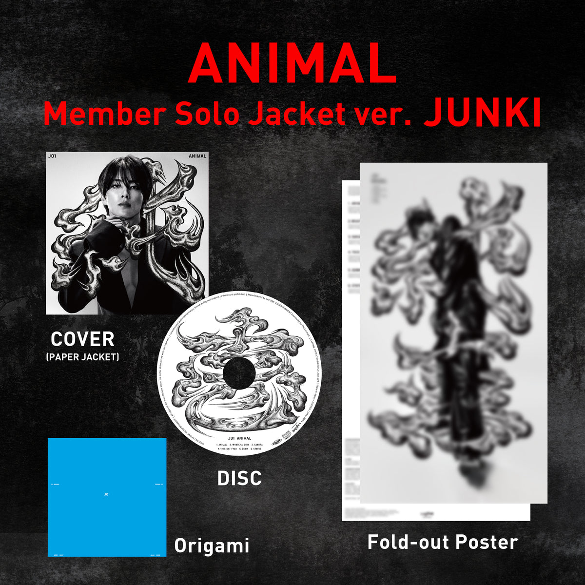 ANIMAL - Member Solo Jacket ver. JUNKI